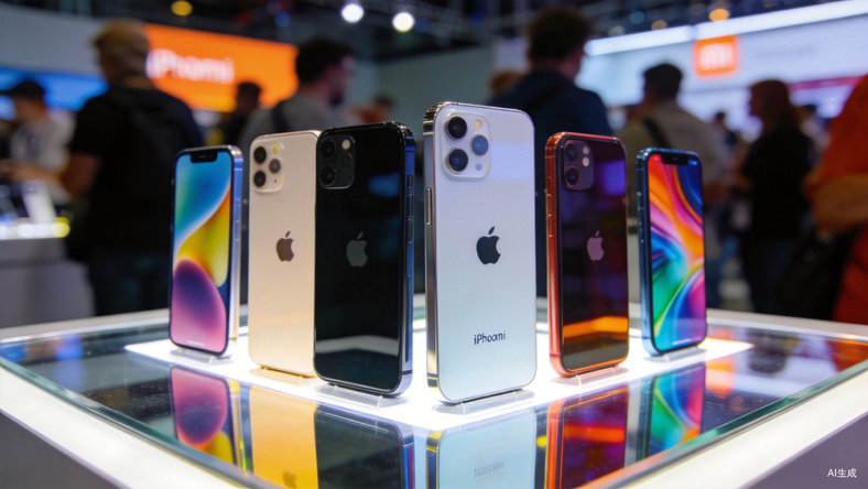 接下来,苹果的iPhone 和小米手机一样多